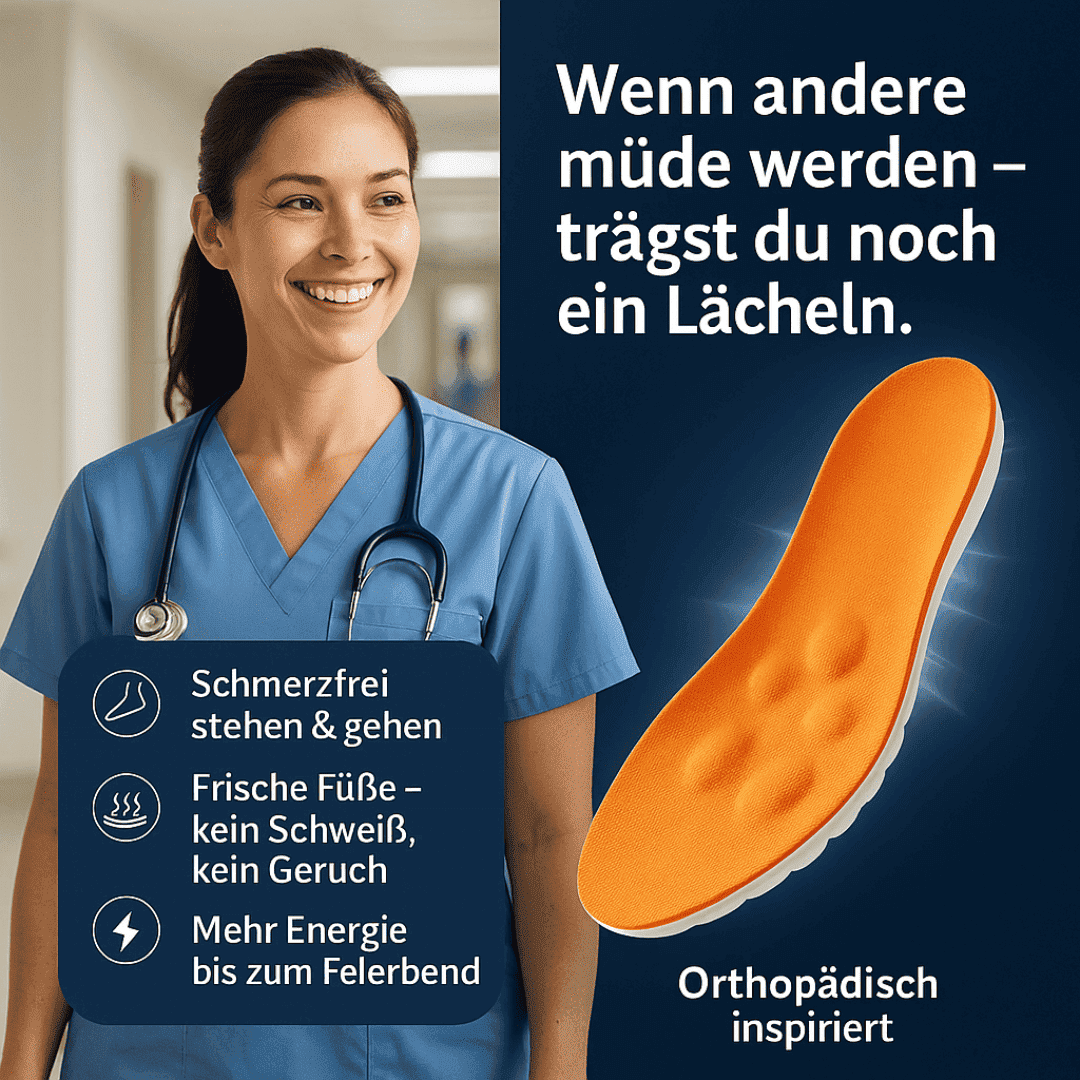 OrthoVital® – Entlastung für Ferse, Rücken & lange Schichten