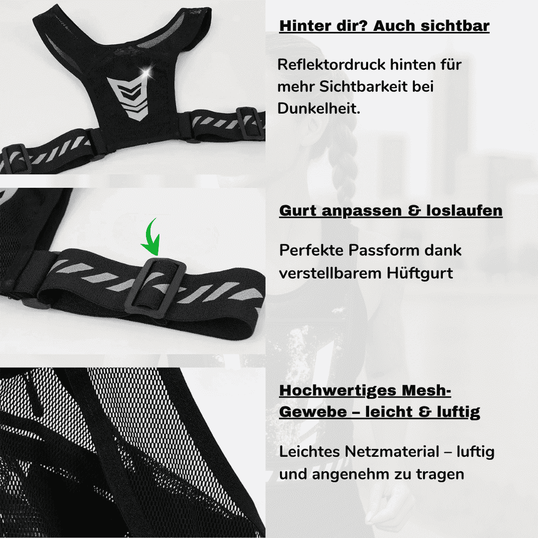 SpectraRun® – Deine Weste, die nicht nur schützt – sondern dich motiviert