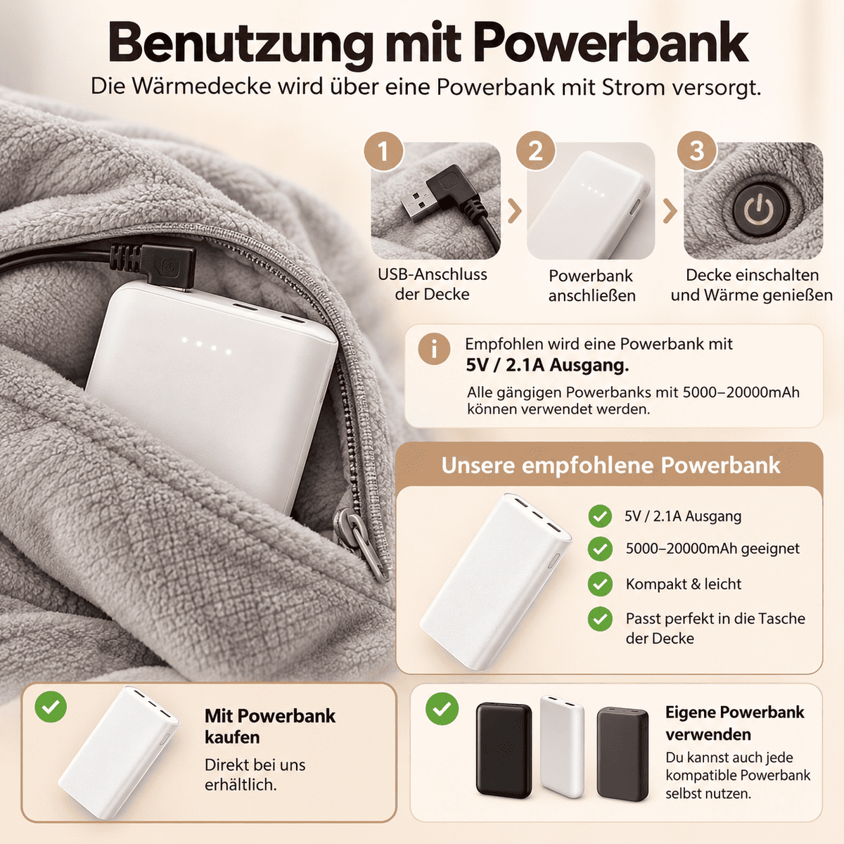 Wärme decke