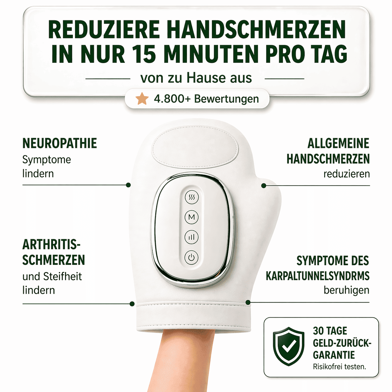 Handmassagegerät bei Heberden-Arthrose, Dupuytren und Karpaltunnelsyndrom