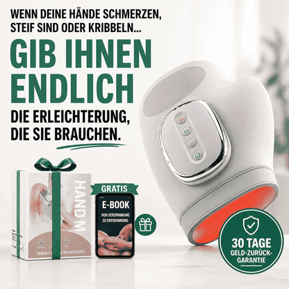 Handmassagegerät bei Heberden-Arthrose, Dupuytren und Karpaltunnelsyndrom