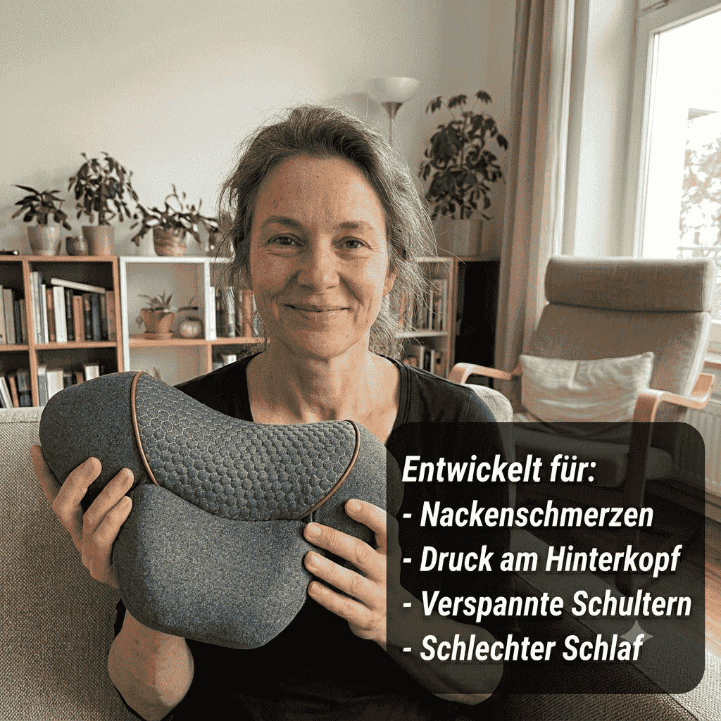 TheraNeck® — 3-in-1 Nackenmassagegerät