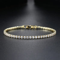 Luxus Armband für Frauen - Diamanten verziert 17cm
