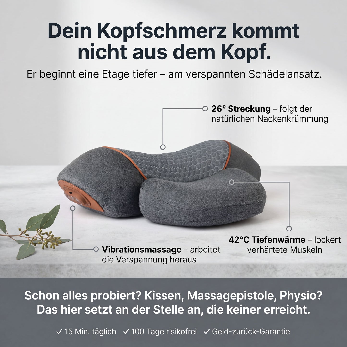 TheraNeck® — 3-in-1 Endlich Ruhe