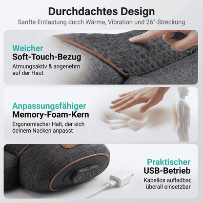 TheraNeck® — 3-in-1 Nackenmassagegerät