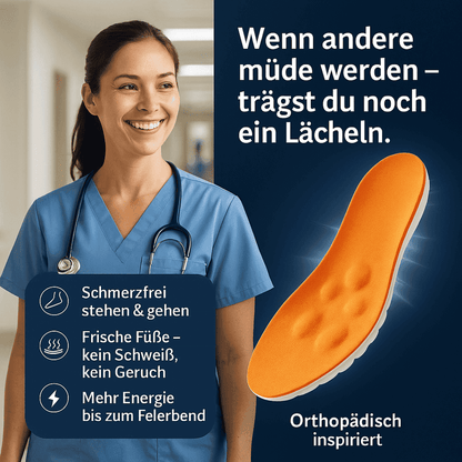 OrthoVital® – Entlastung für Ferse, Rücken & lange Schichten