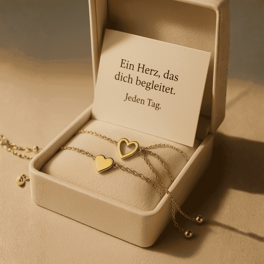 2 Bänder. Ein Herzschlag. Eure Nähe – immer dabei