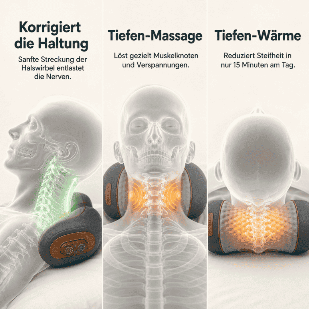 TheraNeck® — 3-in-1 Endlich Ruhe