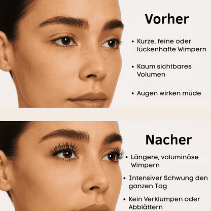 Veloura®⎮ In nur 20 Sekunden zu vollen Wimpern - Mascara